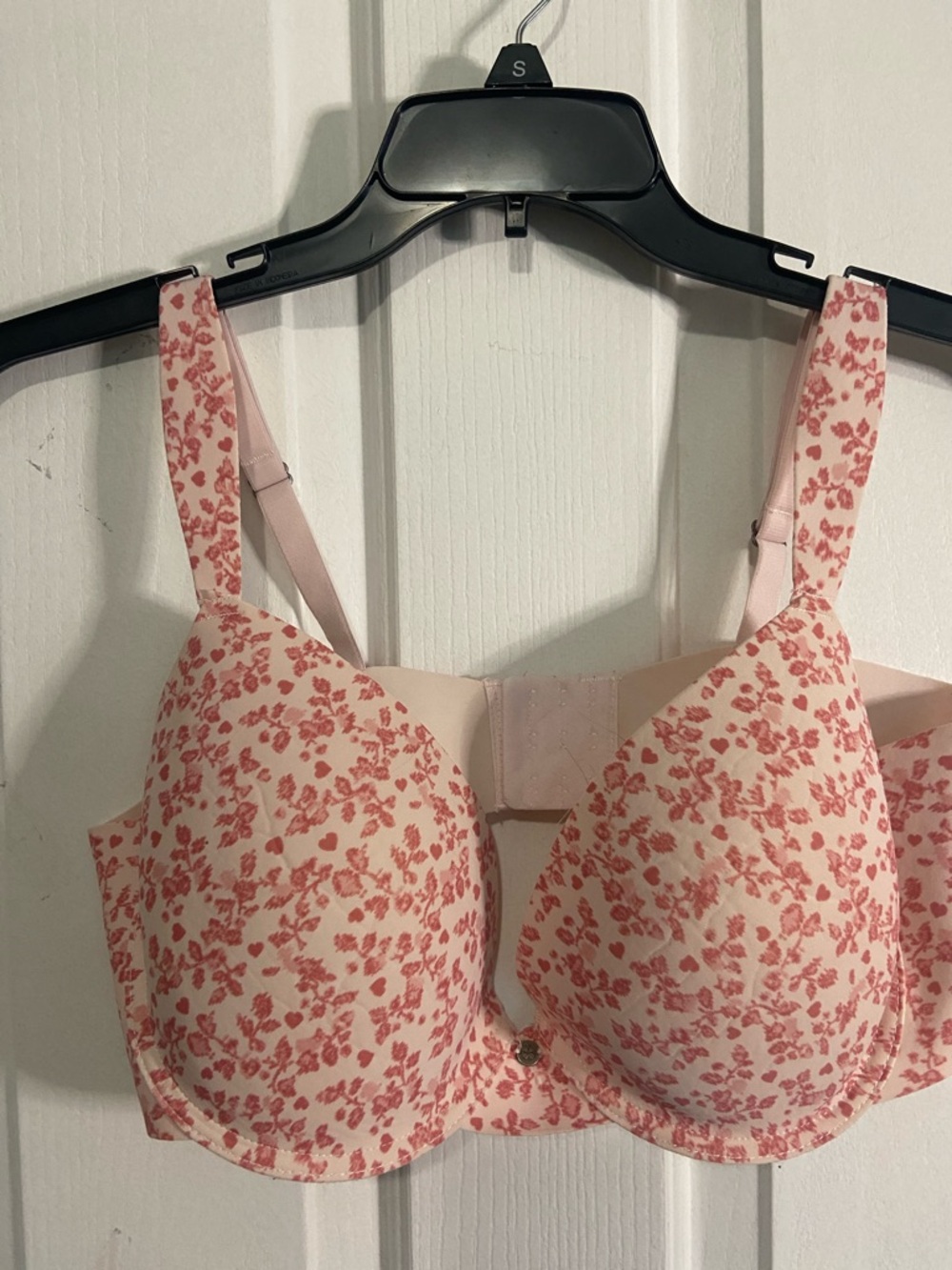 Lucky Brand Pink Floral T-Shirt Bra